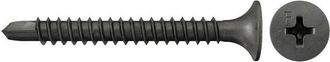 Fischer 1.000x Tornillo Para Paneles De Yeso 3,5 X 35 Mm Cabeza De Trompeta Fosfatado Rosca Fina Ranura Phillips Ph - 665071