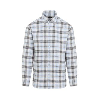 Brioni Hidden Macro Check Shirt