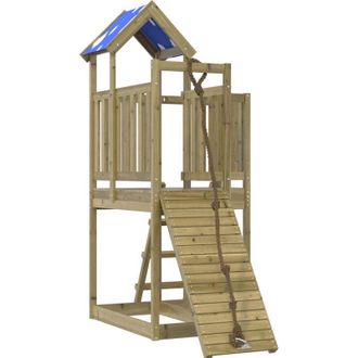 vidaXL Parque Infantil De Exterior Madera De Pino Impregnada Vidaxl