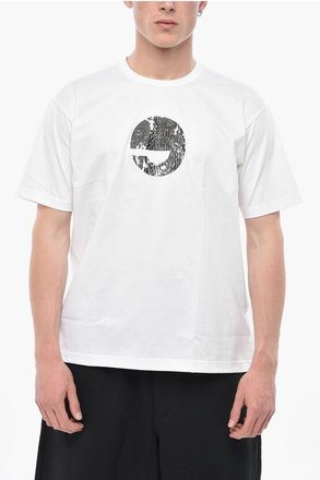 Junya Watanabe EYE Cotton Crewneck T-Shirt with Print size L