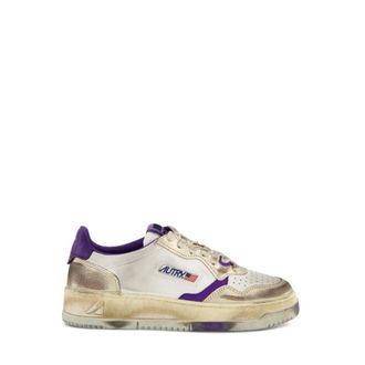 Autry Medalist Low Super Vintage Sneakers - Dames - Sneakers - Veelkleurig - 36 EU - Katoen - Schoenen