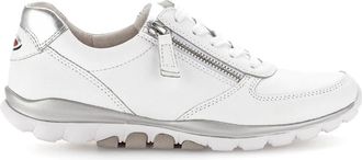 Gabor Rolling Soft Sneakers - Dames - Sneakers - Wit - 44 EU - Leer - Schoenen