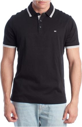 Michael Kors Polo Shirts - Heren - Polos - Zwart - M - Katoen - Tops