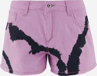 DON'T @ ME Womens Shorts Cotton Pink