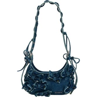 Desigual Denim Shoulder Bag in Dark Blue at Nordstrom