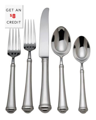 Reed & Barton Reed And Barton Allora 5Pc Flatware Place Setting With $8 Credit