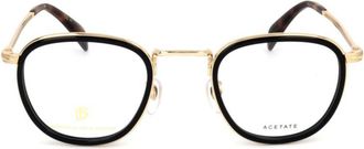 David Beckham Db 1025 Gold Metal Frame Eyeglasses
