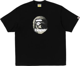 A Bathing Ape T-shirt con stampa - Nero