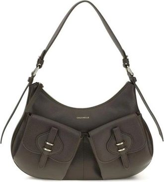 Coccinelle Mavery Pocket Shoulder Bag - - Bags - Donna - Marrone - ONE SIZE