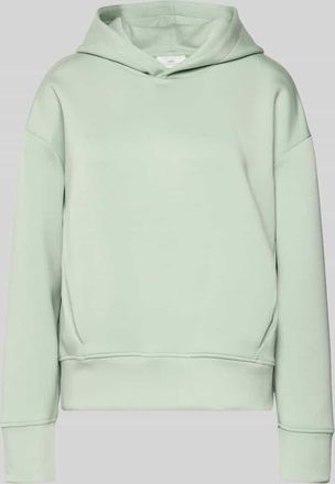 Fynch-Hatton Fynch-Hatton Regular Fit Hoodie aus Viskose-Mix mit Eingrifftaschen in Schilf, Gr&ouml;&szlig;e XXL