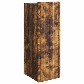 vidaXL Armario De Pared Roble Ahumado 33 X 34,5 X 94 Cm Vidaxl
