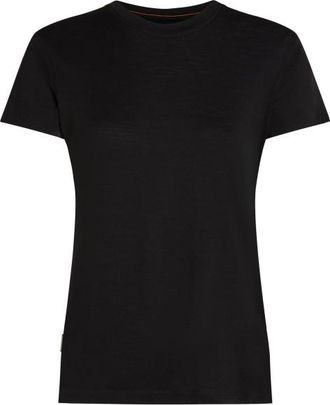 Icebreaker 150 Merinofine Ace S/S Tee Merinoshirt f&uuml;r Damen | schwarz
