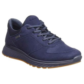 Ecco Ecco Exostride Low GTX Leather Mens Outdoor Trainers - Night Sky - Size:UK 10.5-11