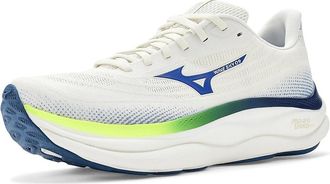 Mizuno Wave Sky 9 Mens Running Shoes Snow White/Surf Th Web : 11.5 D - Medium, Textile