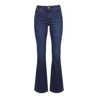 Dondup Jeans, Dames, Blauw, W29, Katoen, Newlola Skinny-Fit Bootcut Jeans