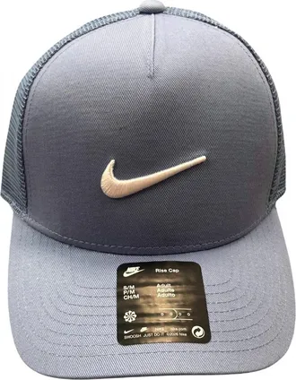 Nike Unisex - Rise Structured Trucker Cap In Grey