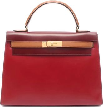 Herm&egrave;s Borsa a mano Kelly 32 1987 - Rosso