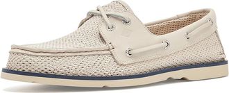 Sperry Top-Sider Rippleresort Mens Dress Flat Shoes White : 10.5 M (D), Nylon