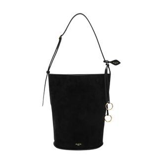 Alaia Bucket Bags, female, Black, Size: ONE SIZE Secchiello Grande