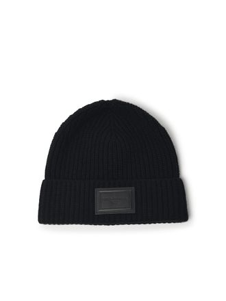 Dolce & Gabbana Berretto in cashmere nero Dolce & Gabbana