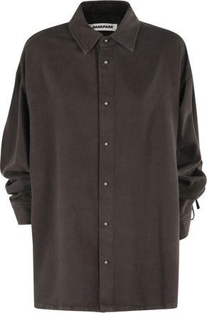 Darkpark Keanu Tencel Denim Rouche Shirt