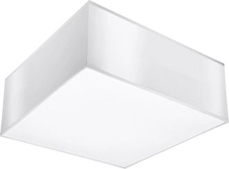 Sollux Lighting Design Deckenlampe Horus ø 25cm, Weiss