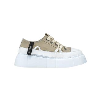 INUIKII Matilda Canvas Low Grijze Schoenen - Dames - Sneakers - Grijs - 41 EU - Schoenen