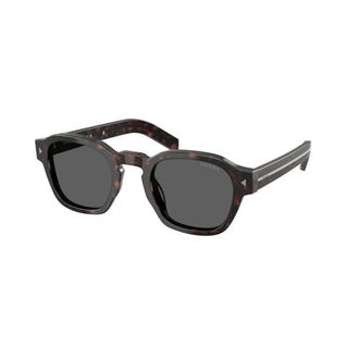 Prada A16S Zonnebril - Heren - Accessoires - Bruin - Maat: 49 MM