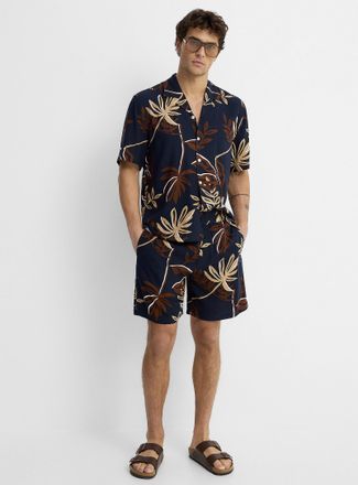 Le 31 Mens Patterned fluid short