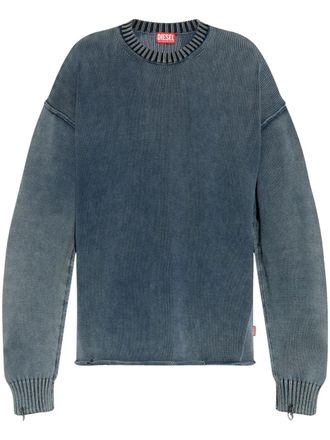 Diesel K-Delos jumper - men - Organic Cotton - S - Blue