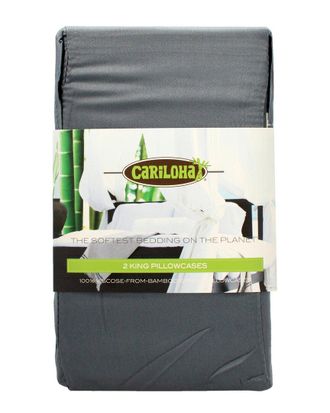 Cariloha 400 Thread Count Resort Bamboo 2Pc Pillowcase Set