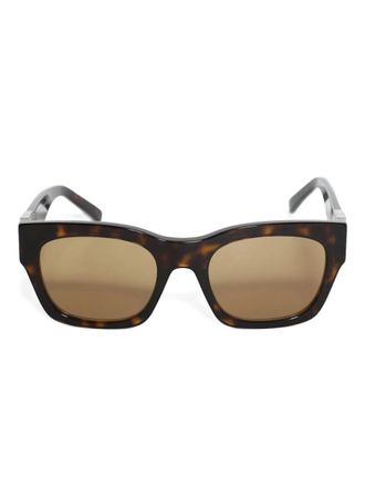 Givenchy 4G rectangle-frame sunglasses - Brown
