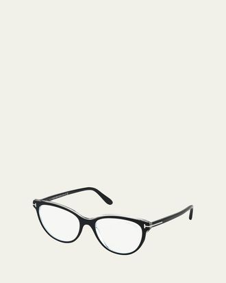 Tom Ford Cat-Eye Acetate Optical Frames
