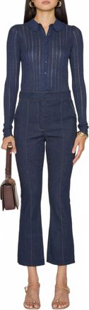 Ulla Johnson Lottie Knit Cardigan In Midnight