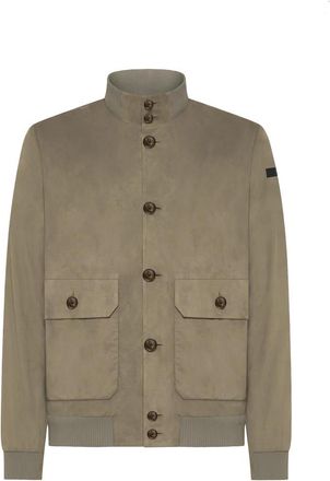 Roberto Ricci Design Nabucco Jacket - Heren - Zomerjassen - Bruin - M - Su&egrave;de - Jassen