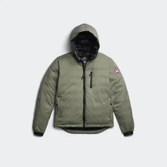 Canada Goose Lodge Hoodie (Men, Sagebrush, M)