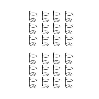 OEM Juego De 24 Soportes De Pared Para Botellas De Vino, Botellero Met&aacute;lico De Pared Para Almacenamiento De Vino, Decoraci&oacute;n De Pared