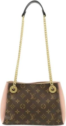 Louis Vuitton Pre-owned Shoulder Bags, female, Brown, Size: ONE SIZE Pre-owned S Lock Monogram Shoulder Bag