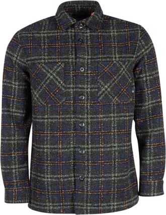 Kronstadt KSMcdaniel Shirt - Heren - Casual Overhemden - Blauw - M - Leer - Overhemden