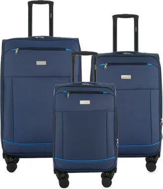Izod Vela 3-Piece Lightweight Expandable Softside Luggage Set