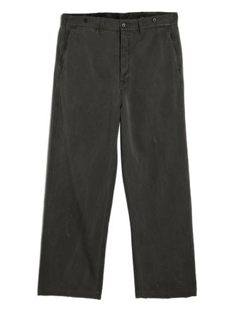 Visvim Alper distressed-detail trousers - Black