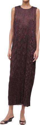Staud Mizu Maxi Dress In Earth
