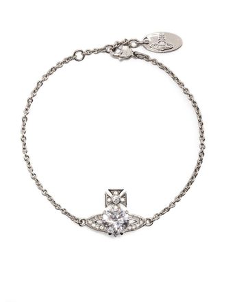 Vivienne Westwood Bracciale a catena Bas Relief - Argento