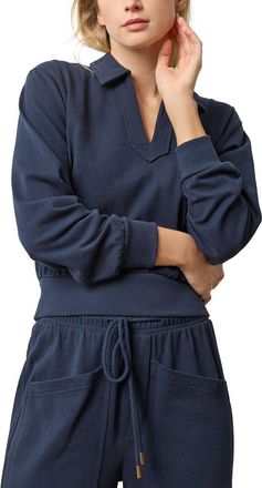 Lilla P Drop Shoulder Polo Shirt