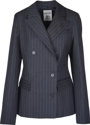 Semicouture Donna, Giacche, Grigio, L, new