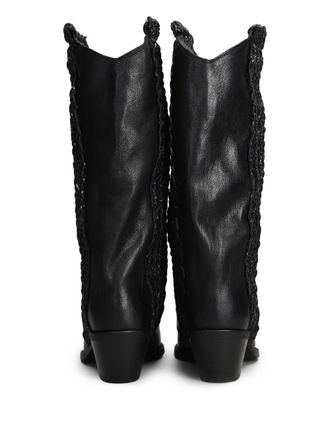 Bottes Femme ART 1456 Alfama - Talon 6 Cm, Cuir, Doublure Microfibre, Fermeture à Glissière - Style Tendance Et Confortable