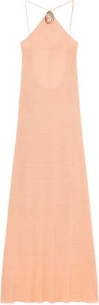 Alanui Abito lungo con scollo allamericana - Toni neutri