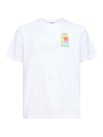 Casablanca LArche printed T-shirt - White