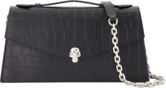 Alexander McQueen Skull Top Handle - Dames - Schoudertassen - Zwart - ONE Size - Leer - Tassen