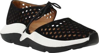 L'Amour Des Pieds Womens Himar Kid Suede Sneaker In Black